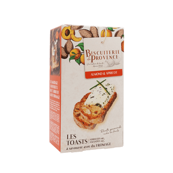 Toasts Aprikos, 120g - Biscuit Provence