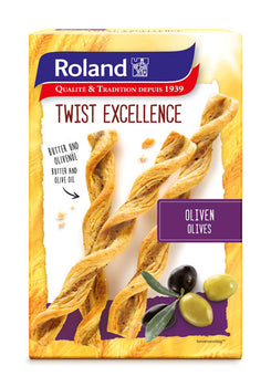 Twists med oliven, 100g - Roland