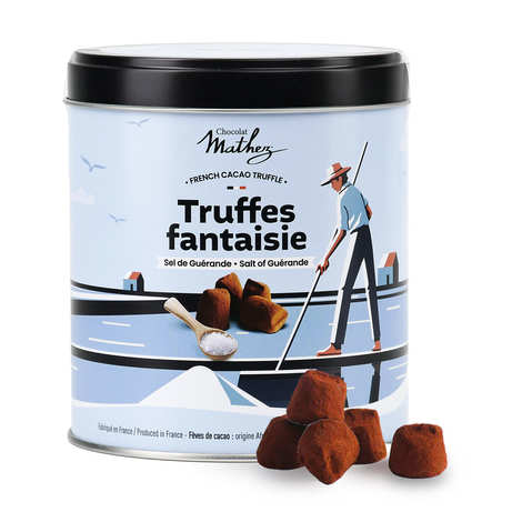 Trøfler Boks Havsalt, 250g - Mathez